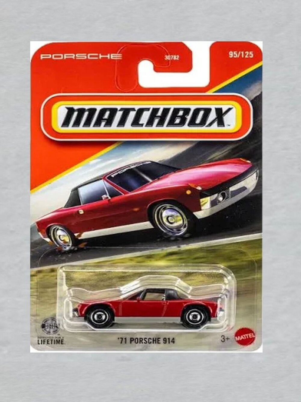 Matchbox 1971 Porsche 914 RED